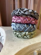 JULIET BRAIDED SILK HEADBAND one of a kind Epona Valley 