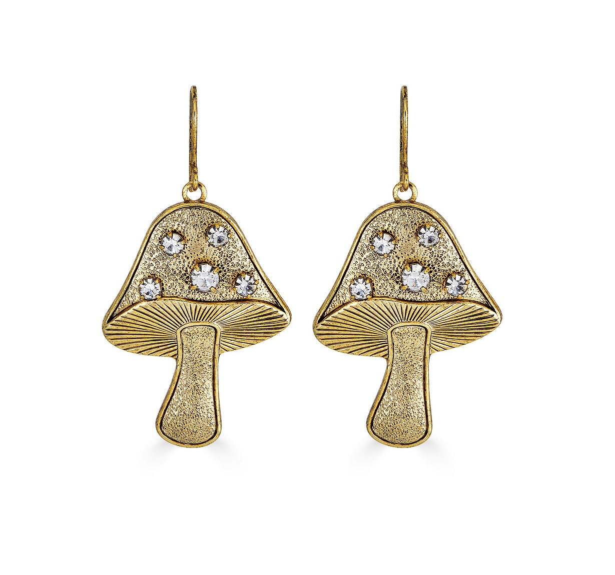 AGARICUS SWAROVSKI EARRINGS Epona Valley 