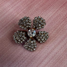 SWAROVSKI FLORAL CLIP one of a kind Epona Valley ROSE GOLD 