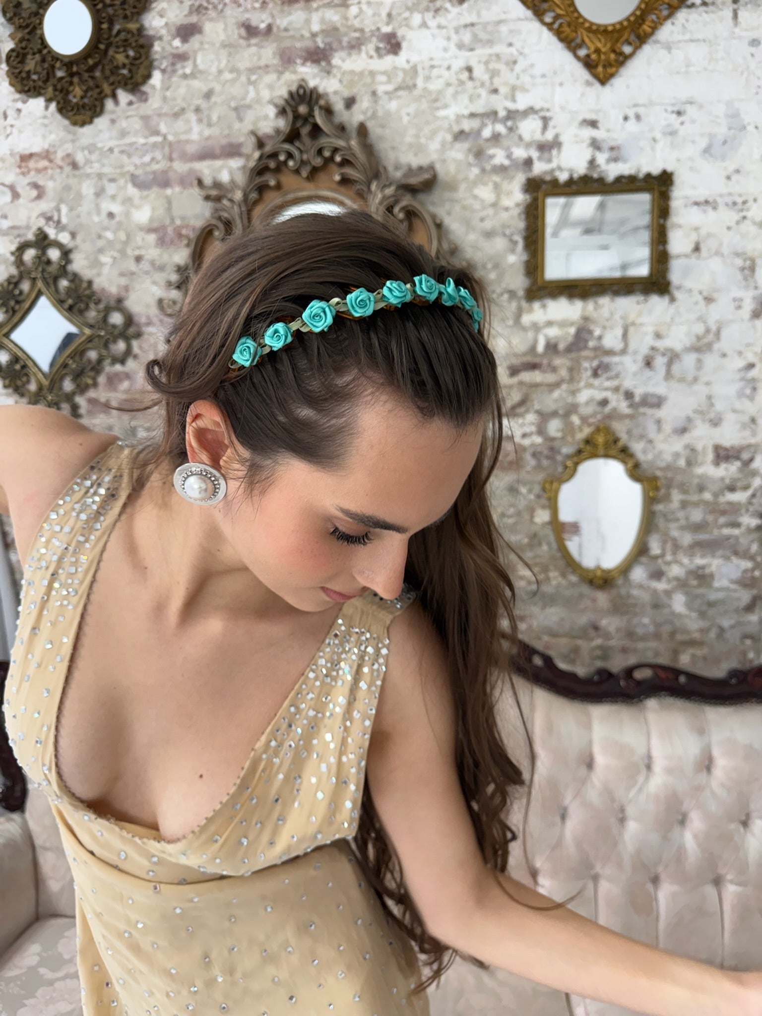 ENID ROSE HEADBAND Headbands & Crowns Epona Valley 