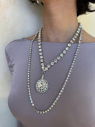 SABRINA SWAROVSKI BACK CHAIN Jewelry Epona Valley 