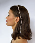 JOSEPHINA MAGNUS SWAROVSKI DROP CHAIN HEADBAND Headbands & Crowns Epona Valley 