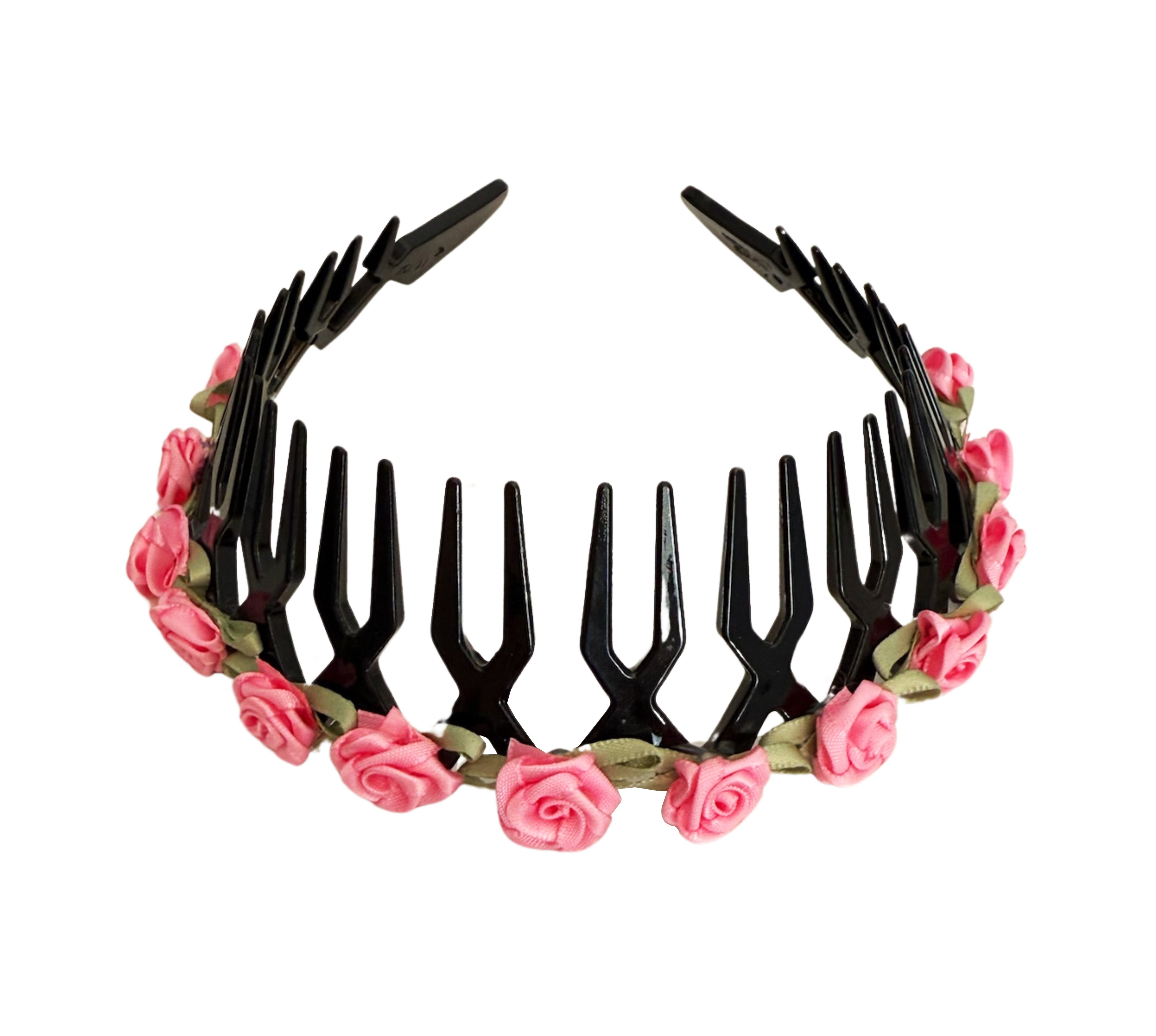 ENID ROSE HEADBAND Epona Valley FUSCHIA / BLACK 