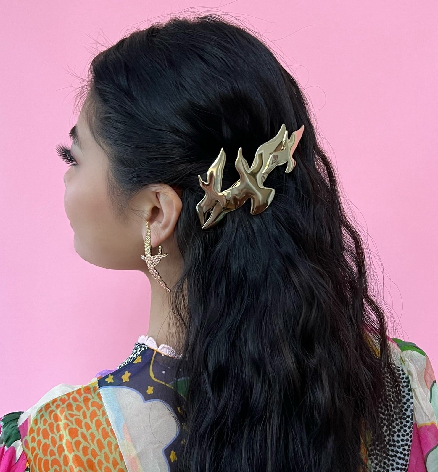 GOLDEN WINGS BARRETTE - Epona Valley | Luxury Hair Accessories | Bridal Accessories | Made In NYC