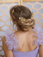 CYGNET SWAROVSKI HAIR PIN - Epona Valley | Luxury Hair Accessories | Bridal Accessories | Made In NYC