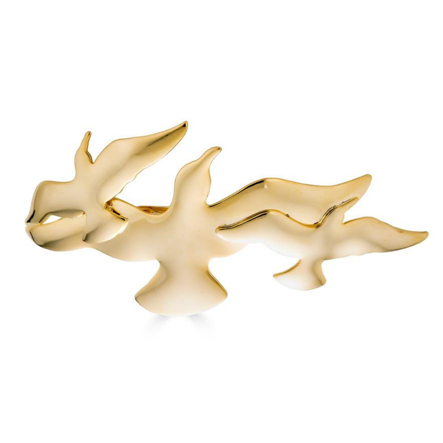 GOLDEN WINGS BARRETTE - Epona Valley | Luxury Hair Accessories | Bridal Accessories | Made In NYC