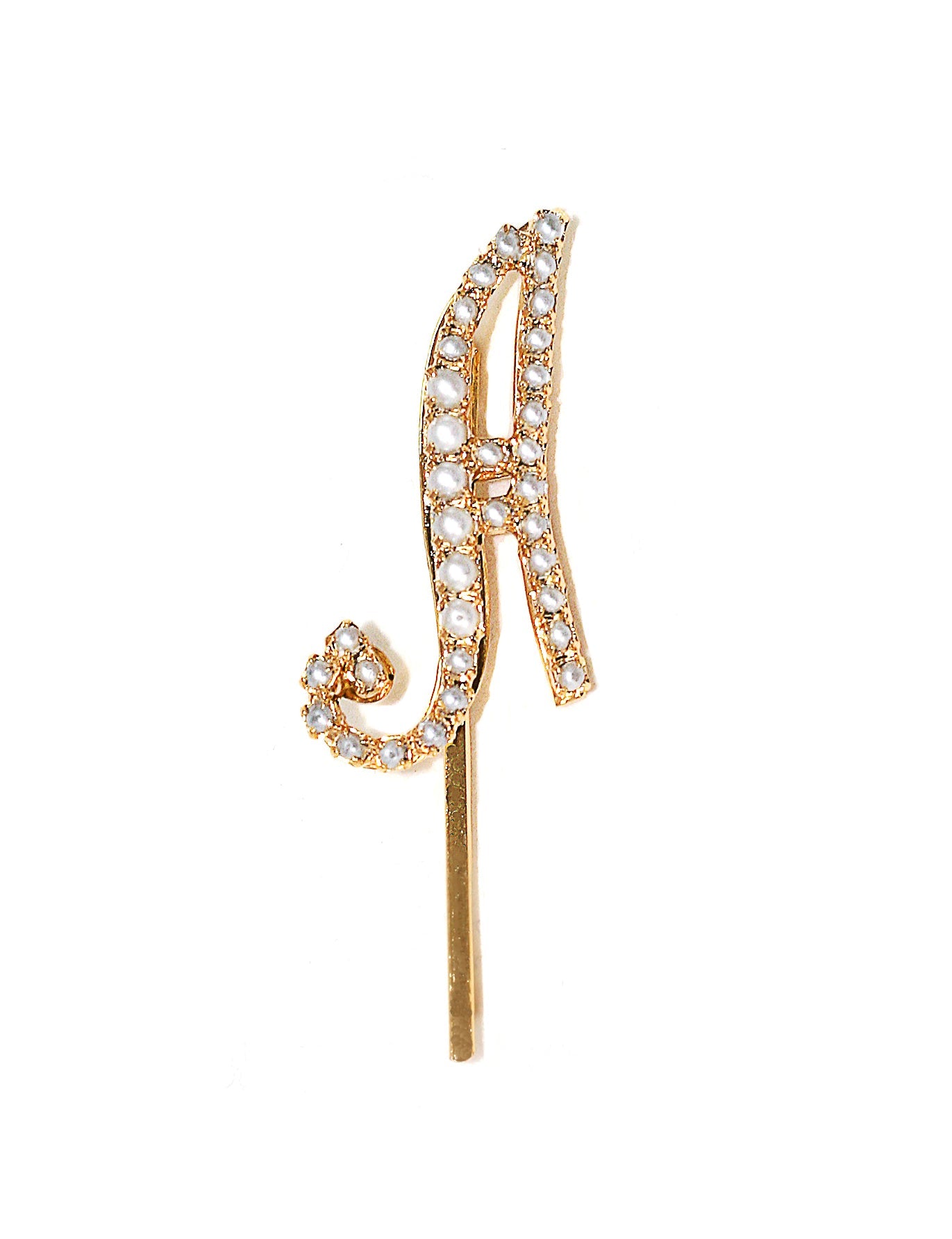 PEARL CURSIVE LETTER BOBBY PIN – Epona Valley